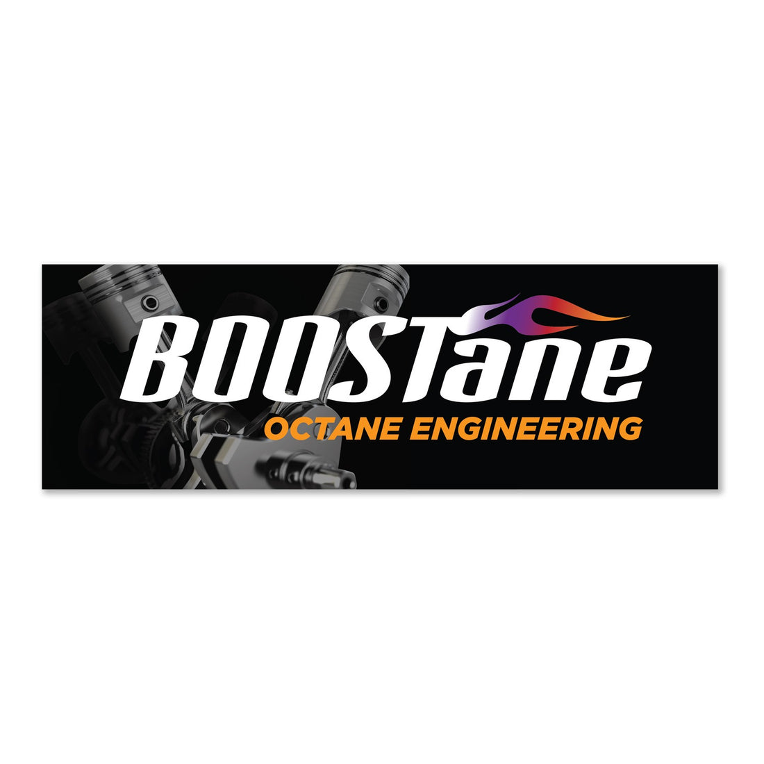 BOOSTane Horsepower Decal Large