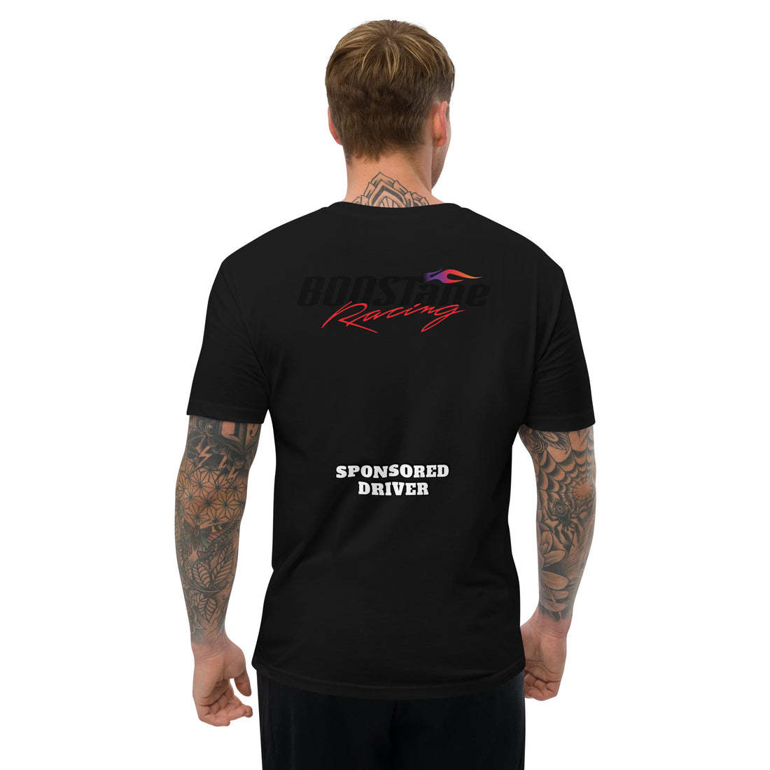 BOOSTANE Racer Short Sleeve Fitted Tee