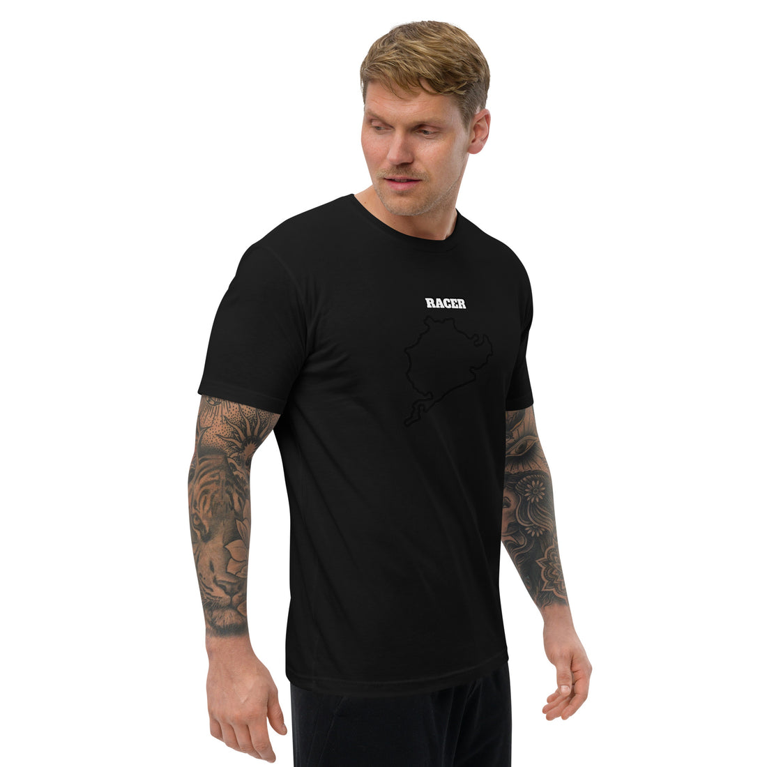 BOOSTANE Racer Short Sleeve Fitted Tee