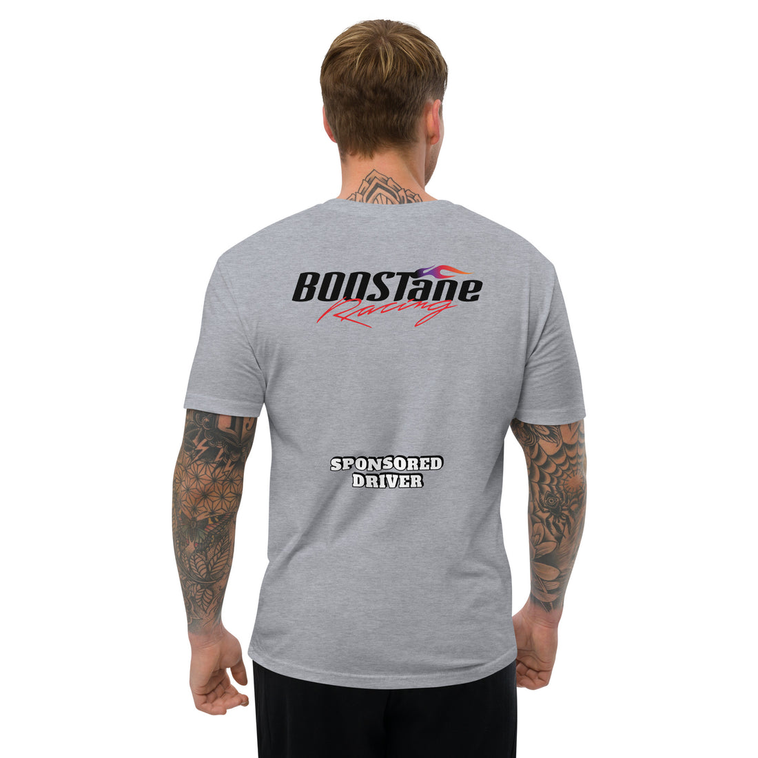 BOOSTANE Racer Short Sleeve Fitted Tee