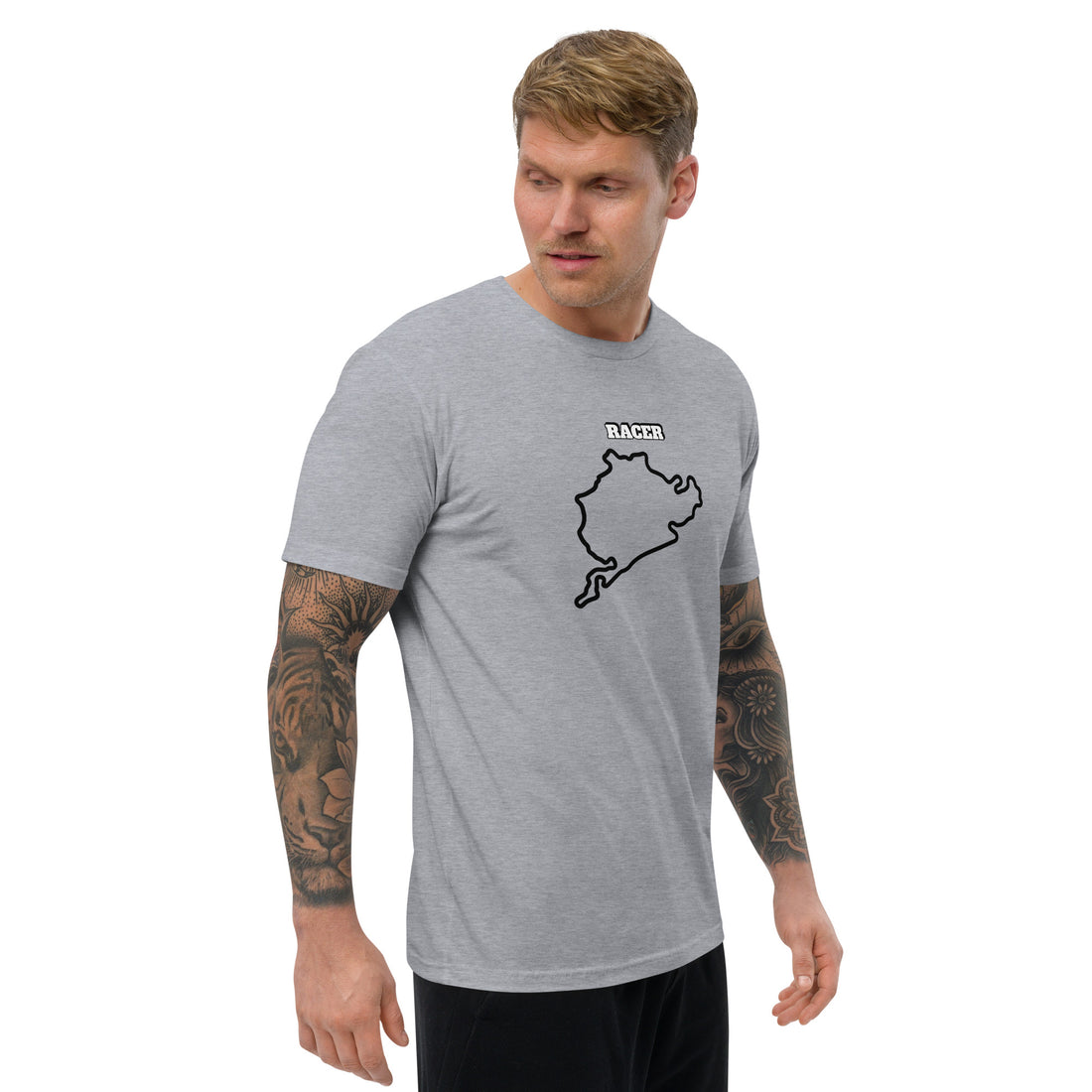 BOOSTANE Racer Short Sleeve Fitted Tee