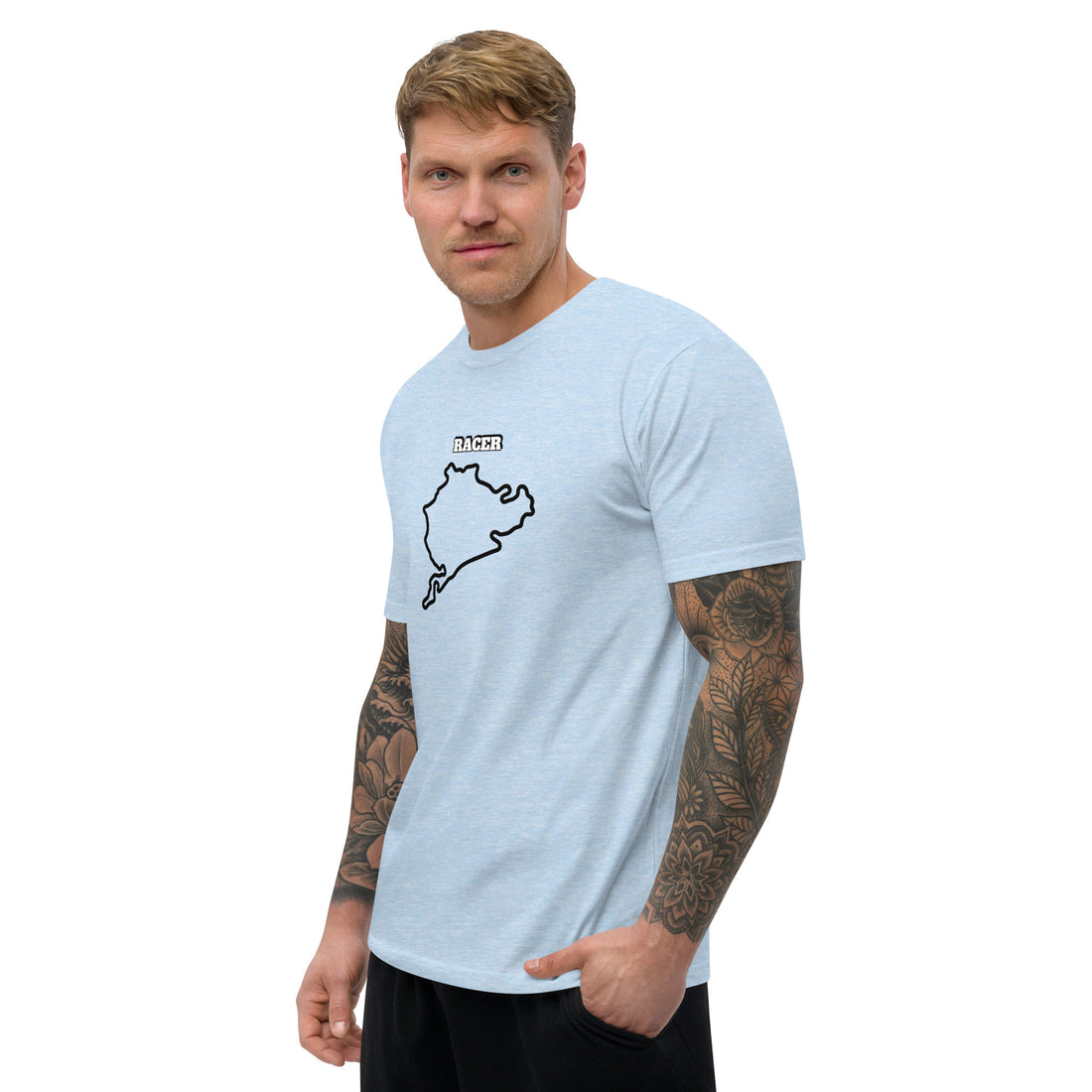 BOOSTANE Racer Short Sleeve Fitted Tee