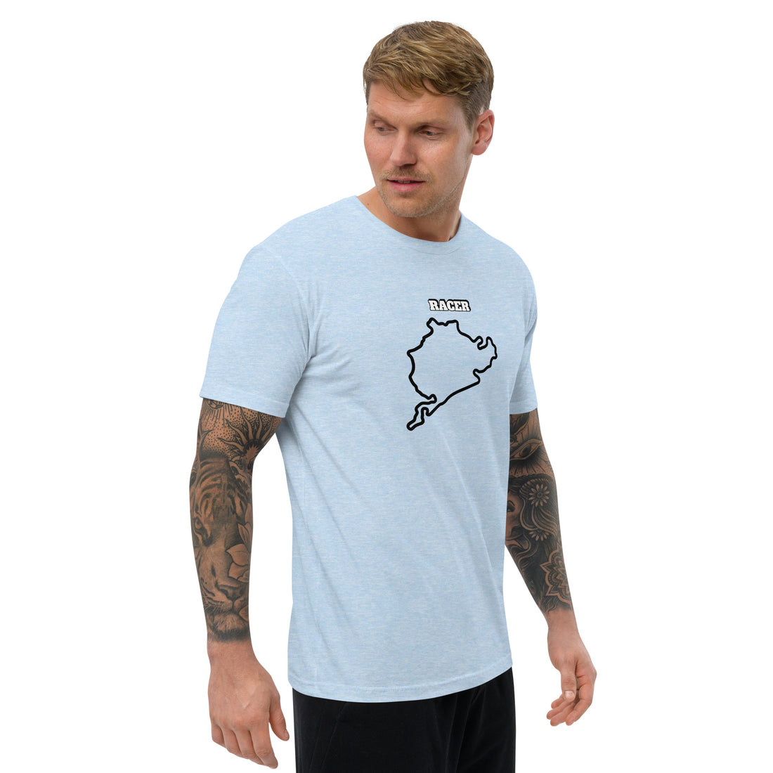 BOOSTANE Racer Short Sleeve Fitted Tee
