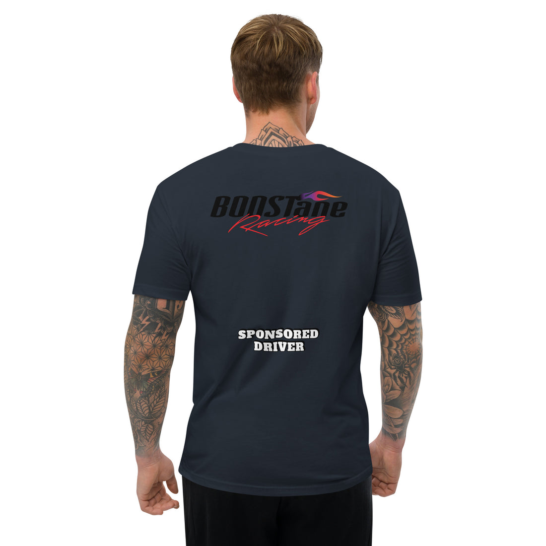 BOOSTANE Racer Short Sleeve Fitted Tee