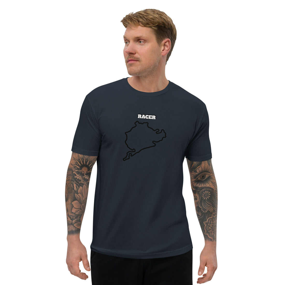BOOSTANE Racer Short Sleeve Fitted Tee