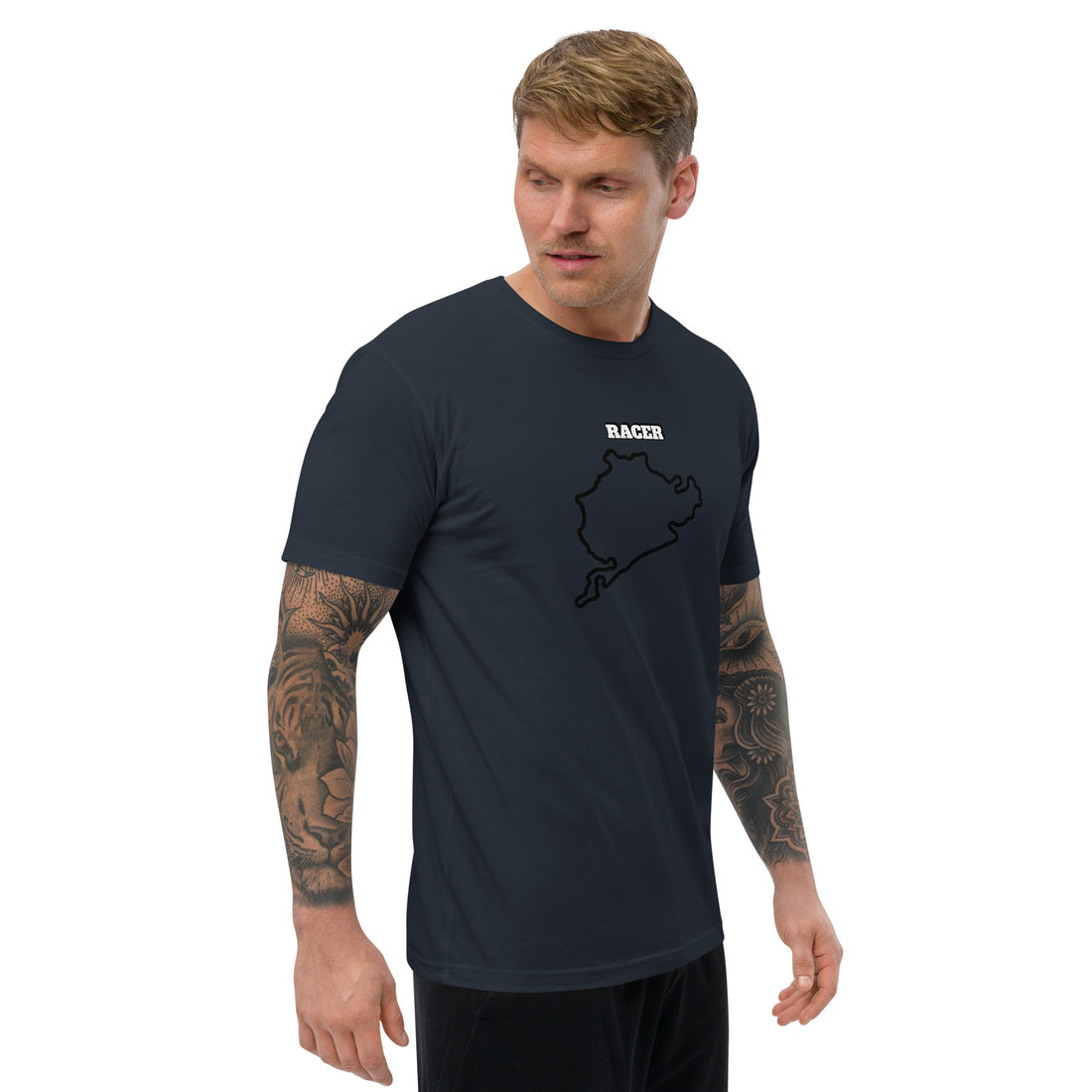 BOOSTANE Racer Short Sleeve Fitted Tee