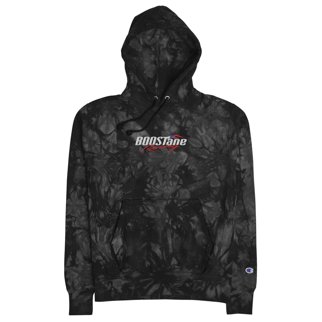 BOOSTANE Racing Champion tie-dye hoodie