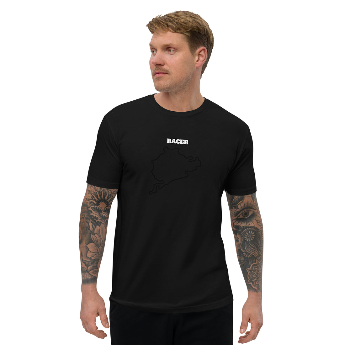 BOOSTANE Racer Short Sleeve Fitted Tee