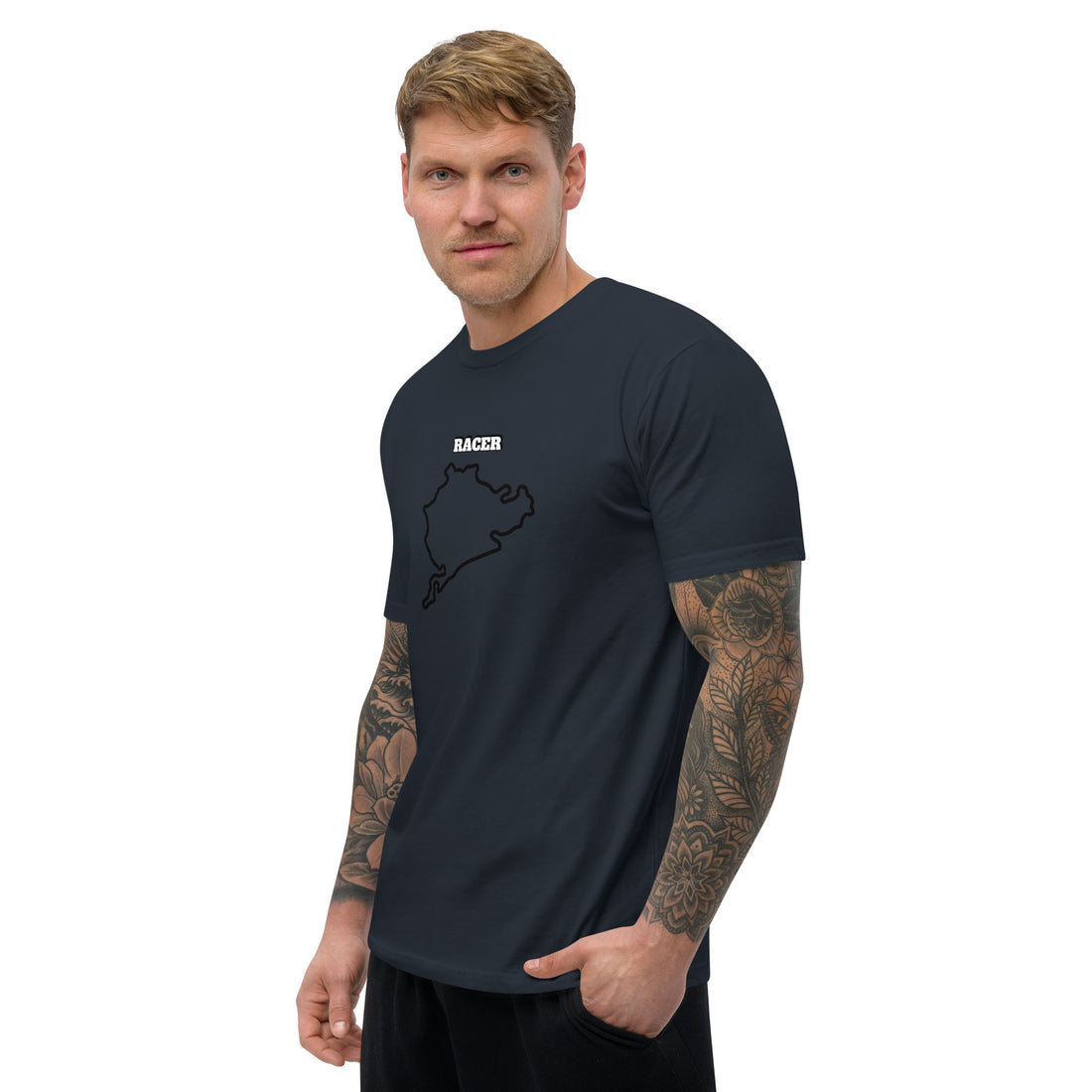 BOOSTANE Racer Short Sleeve Fitted Tee
