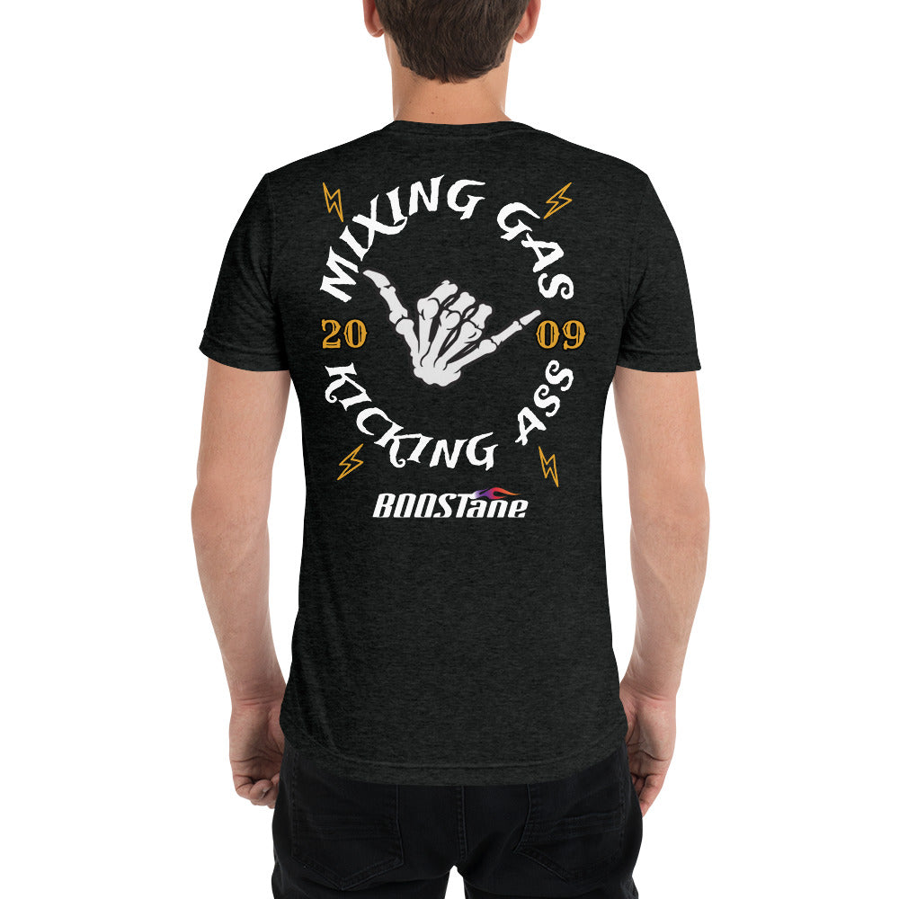 BOOSTANE Mixing Gass & Kicking Ass Short sleeve tee – BOOSTane